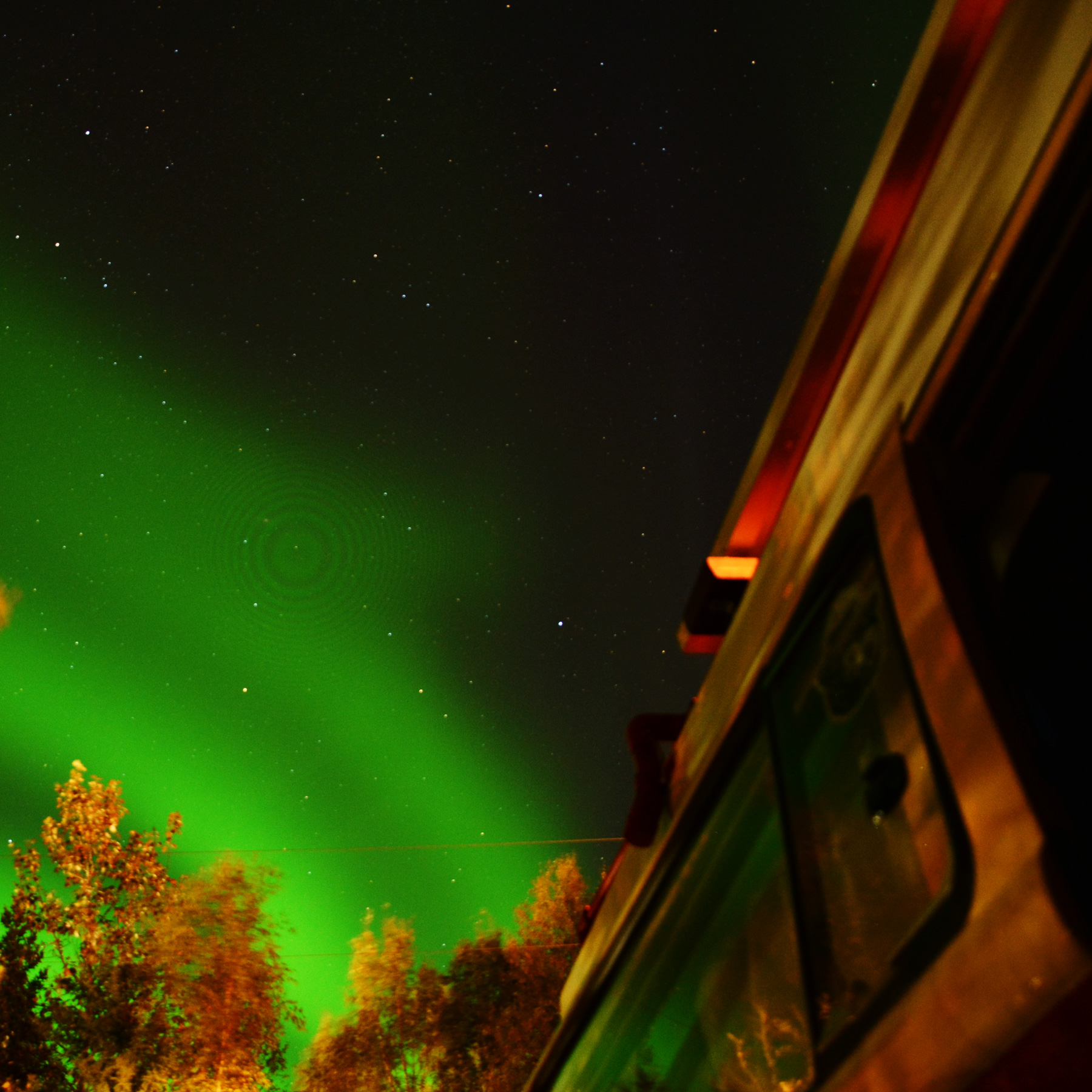 Aurora at the Arctic Circle