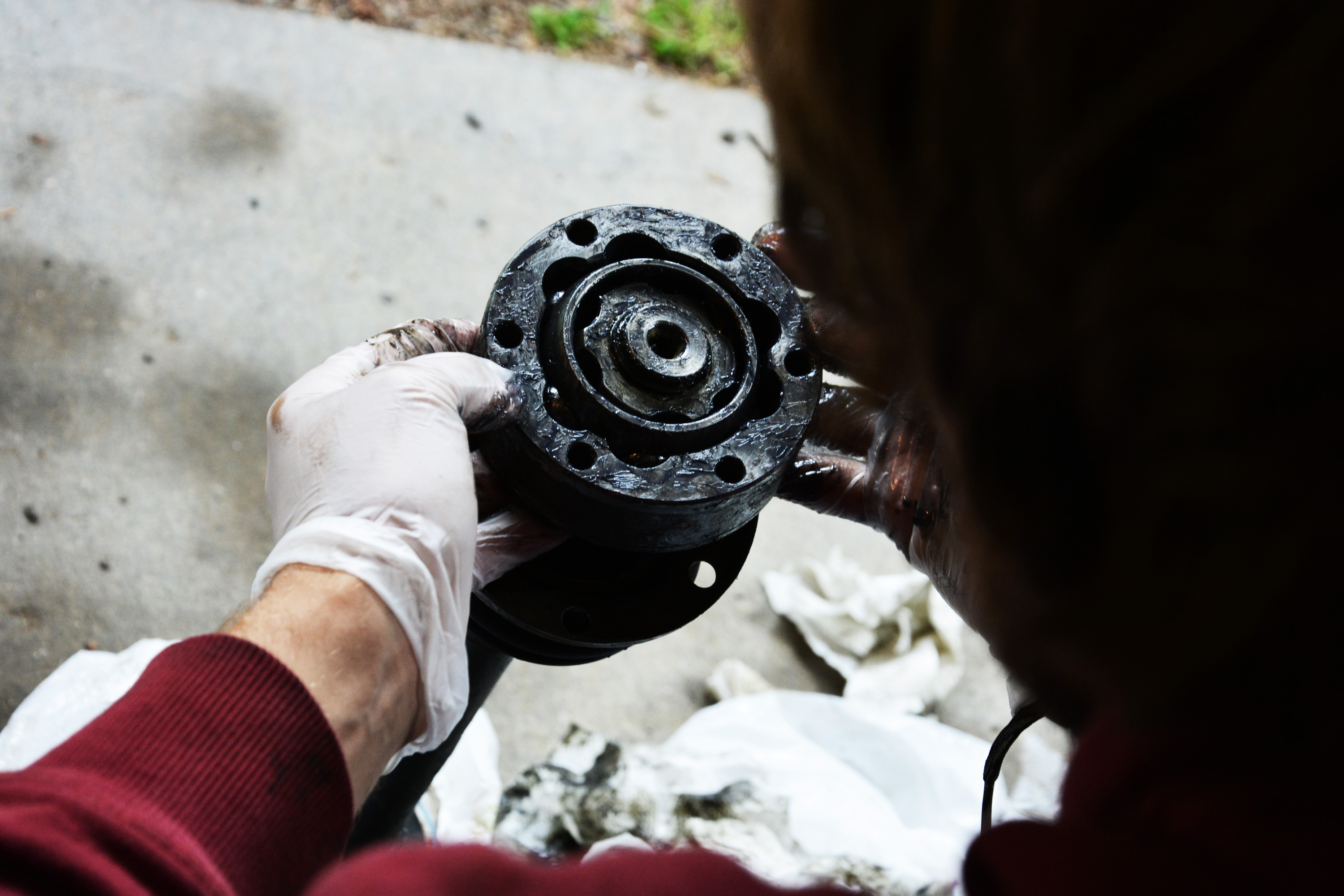 Why the Wheels go Round and Round