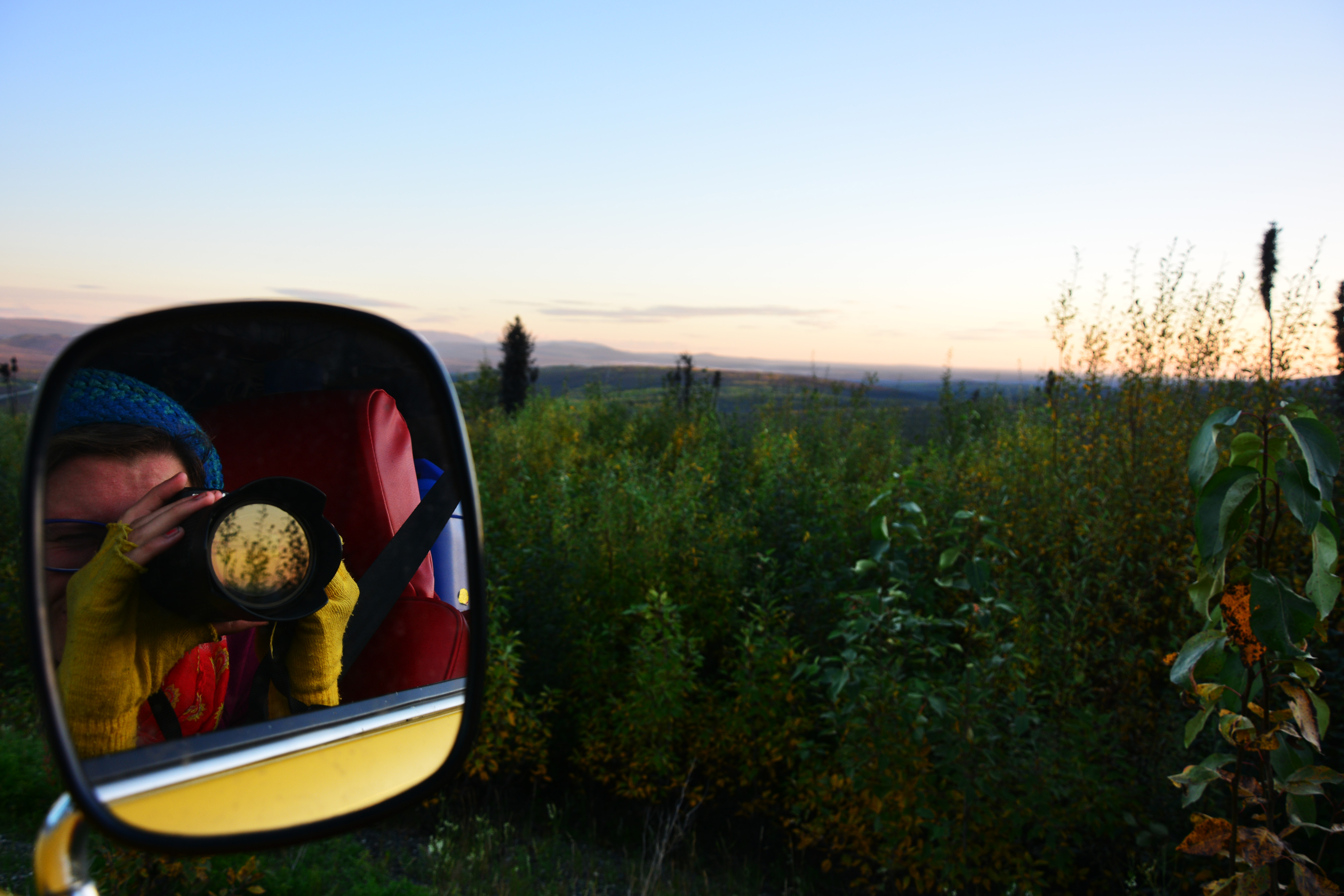 Sunset on the Dalton Highway