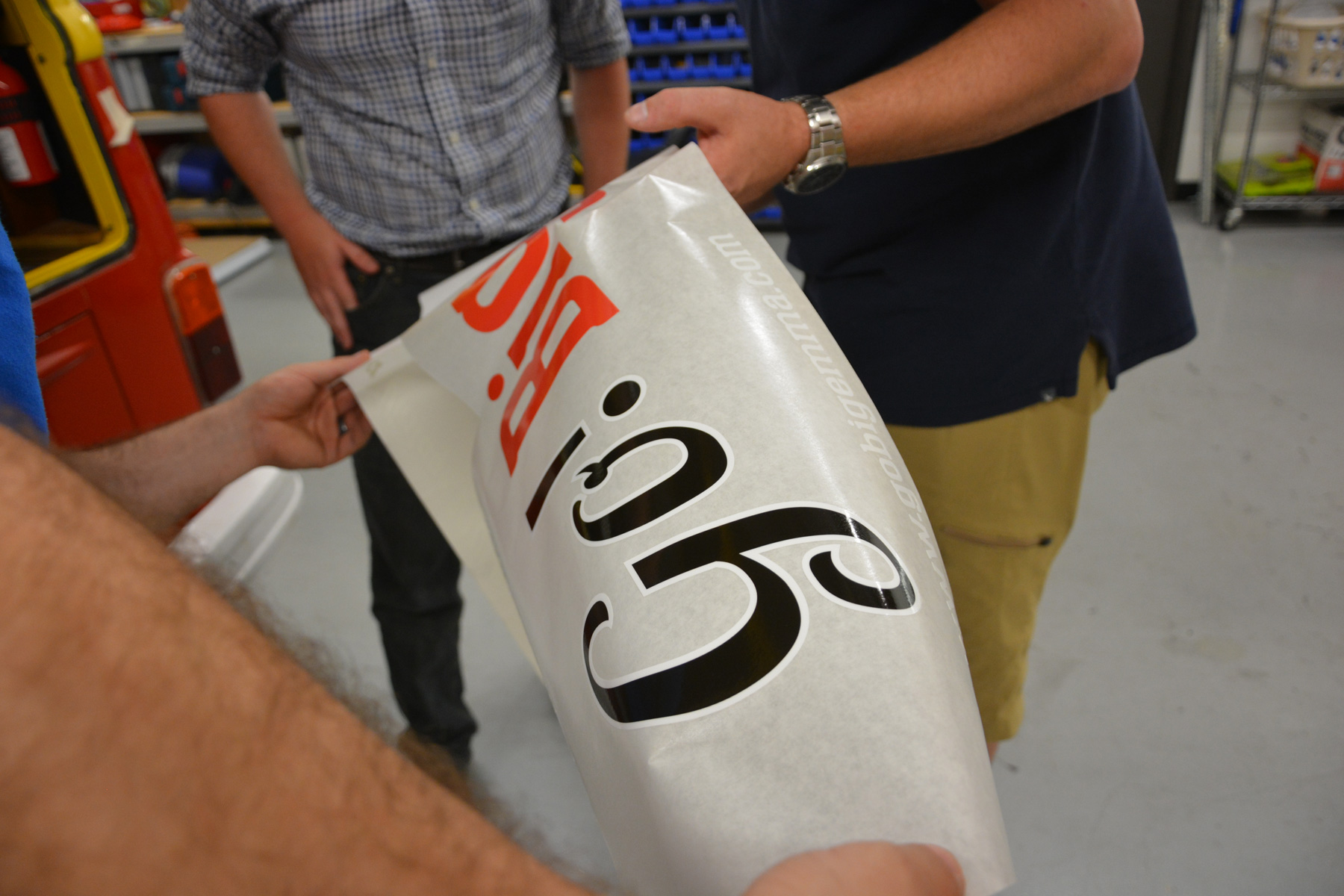 Look, We got a Window Sticker!