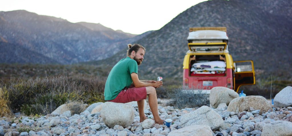 Camping doesn't feel the same