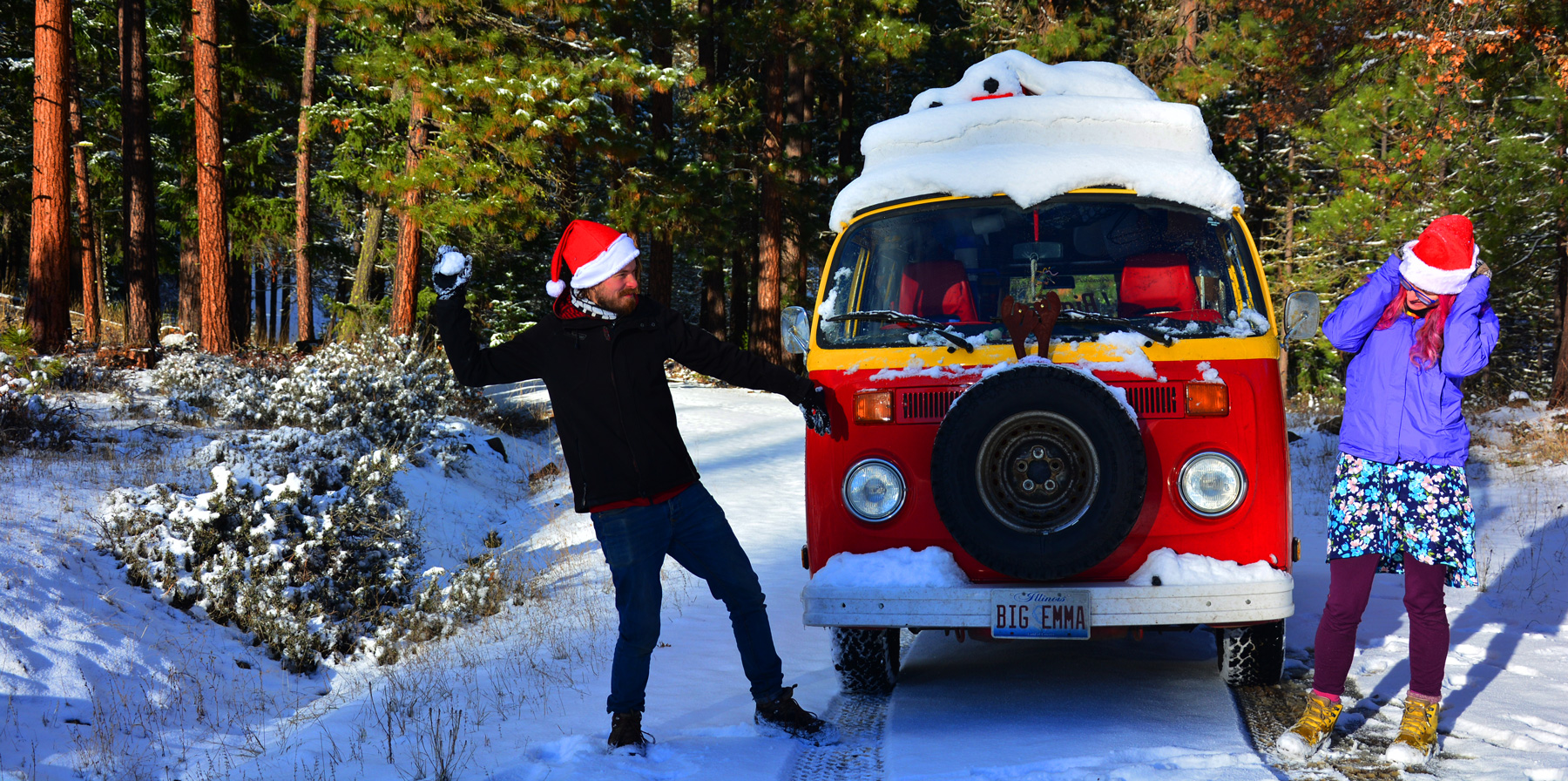 Flashback: Snowball Fighting