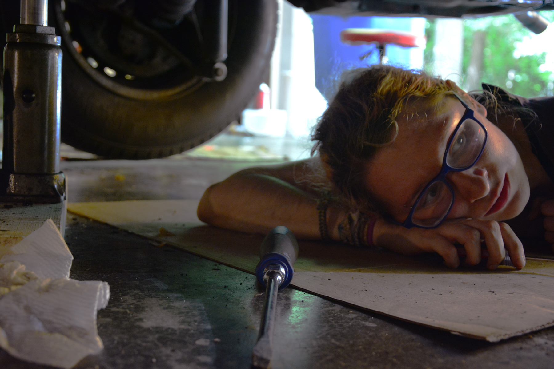 The Bus God or On the Road to Becoming an Amateur VW-Mechanic